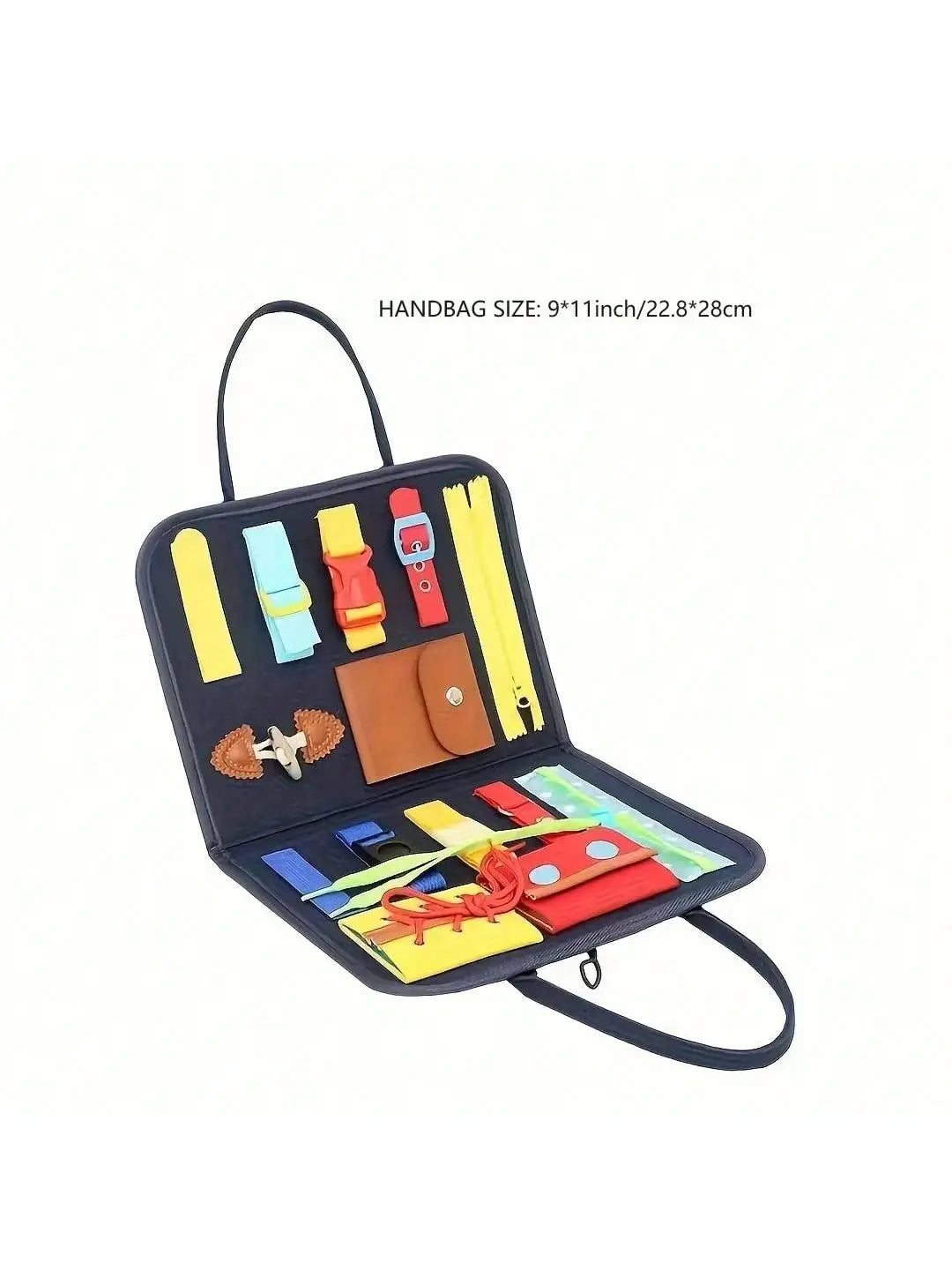 Montessori Travel Toy Felt Activity Quiet Books Busy Board Activity Educational Sensory Learning Book